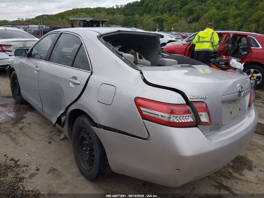 2011 Toyota Camry VIN 4T1BF3EK8BU696410 IAAI salvage auction — SIDE, Non-Repairable Certificate (West Virginia), sold $225 on 2026-07-11 (photo 3)