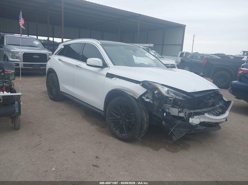 2020 Infiniti Qx50 VIN 3PCAJ5M13LF101184 IAAI salvage auction — FRONT END, Salvage Title, sold $2,475 on 2026-09-01 (photo 1)