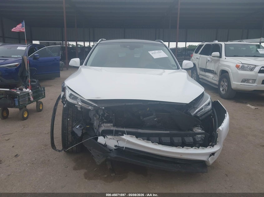2020 Infiniti Qx50 VIN 3PCAJ5M13LF101184 IAAI salvage auction — FRONT END, Salvage Title, sold $2,475 on 2026-09-01 (photo 6)