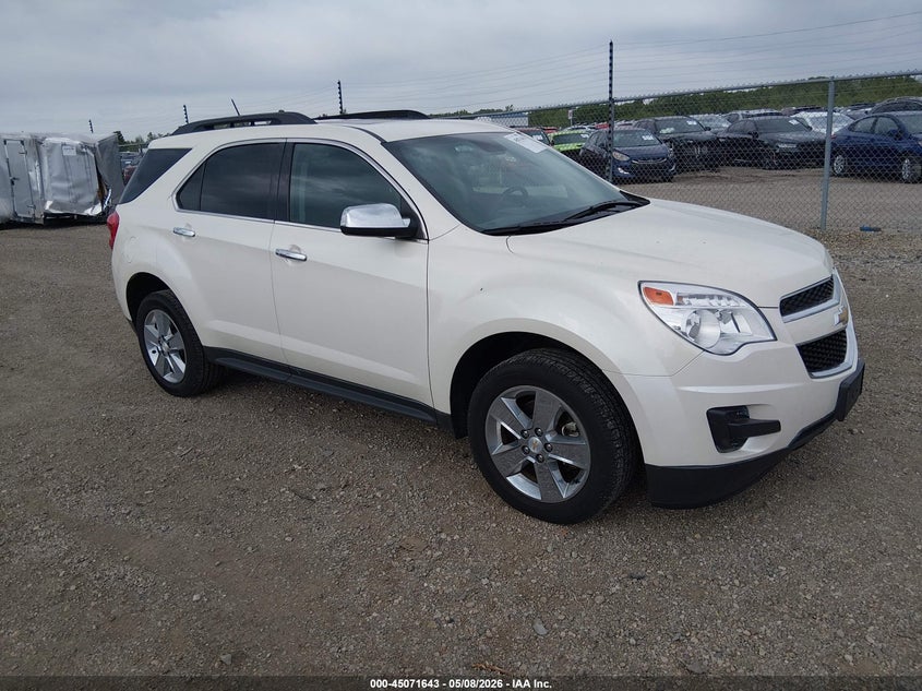 2014 Chevrolet Equinox VIN 1GNALBEK8EZ107468 IAAI salvage auction — REAR END, Salvage (Illinois), sold $1,500 on 2026-07-10 (photo 1)
