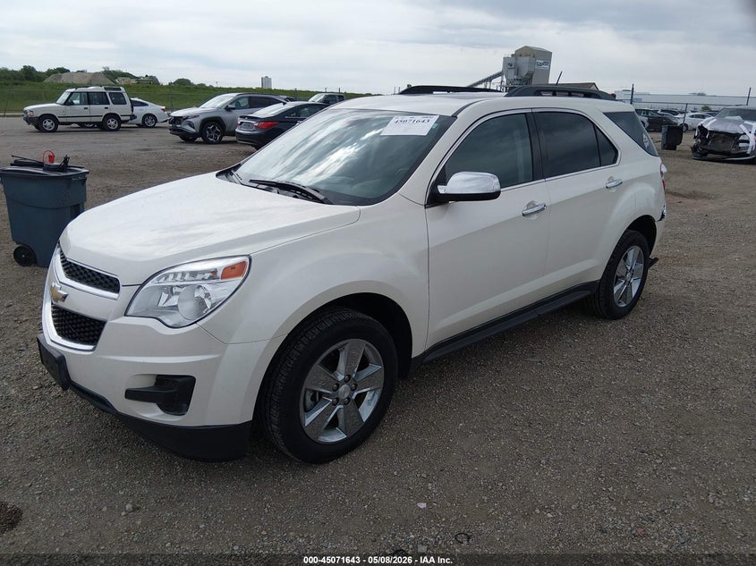 2014 Chevrolet Equinox VIN 1GNALBEK8EZ107468 IAAI salvage auction — REAR END, Salvage (Illinois), sold $1,500 on 2026-07-10 (photo 2)