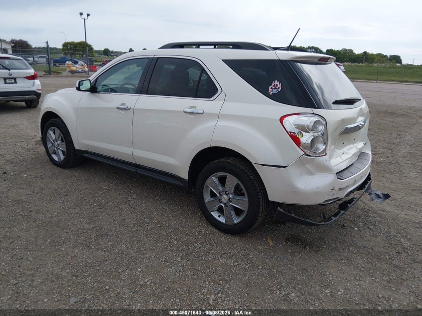 2014 Chevrolet Equinox VIN 1GNALBEK8EZ107468 IAAI salvage auction — REAR END, Salvage (Illinois), sold $1,500 on 2026-07-10 (photo 3)