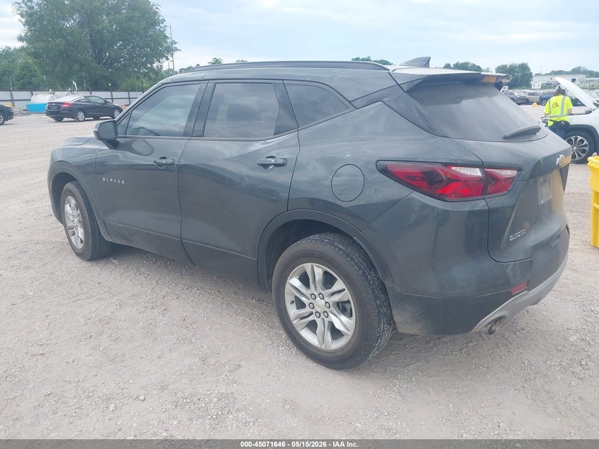 2020 Chevrolet Blazer VIN 3GNKBCRSXLS585084 IAAI salvage auction — HAIL, Clear (Missouri), sold $5,200 on 2026-07-27 (photo 3)
