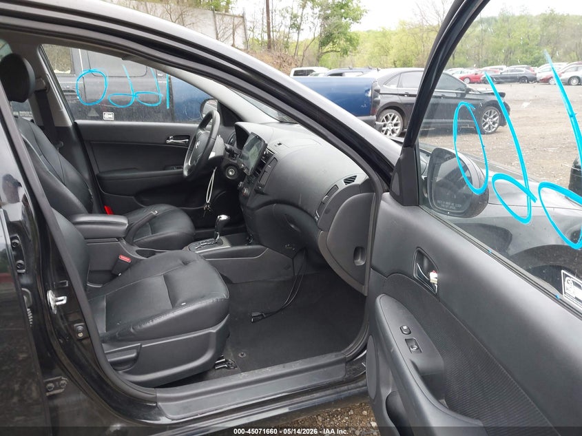 2012 Hyundai Elantra VIN KMHDC8AE4CU156598 IAAI salvage auction — FRONT END, Salvage (Pennsylvania), sold $25 on 2026-07-07 (photo 5)