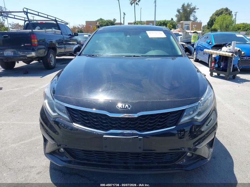 2019 Kia Optima VIN 5XXGT4L36KG365724 IAAI salvage auction — ENGINE DAMAGE, Salvage (California), sold $2,125 on 2026-07-09 (photo 6)