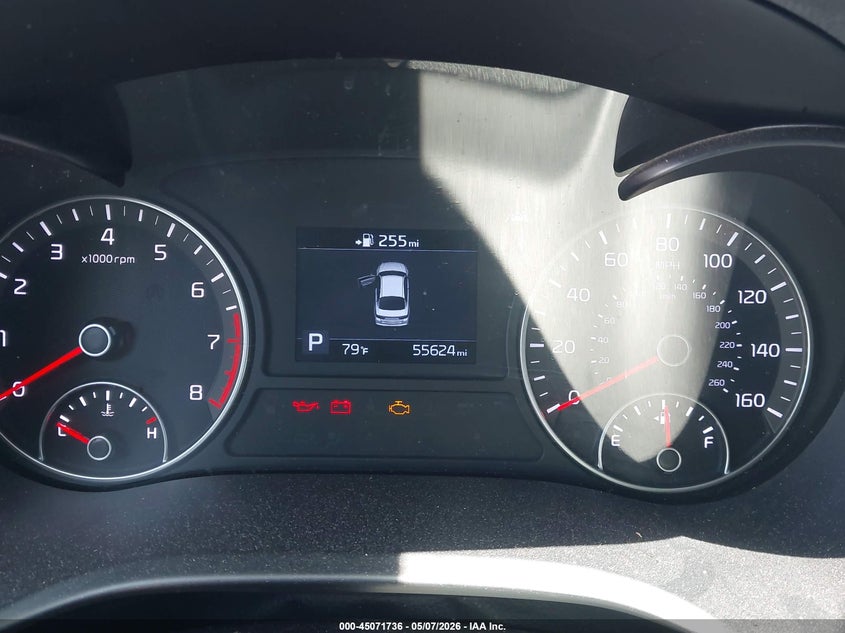 2019 Kia Optima VIN 5XXGT4L36KG365724 IAAI salvage auction — ENGINE DAMAGE, Salvage (California), sold $2,125 on 2026-07-09 (photo 7)