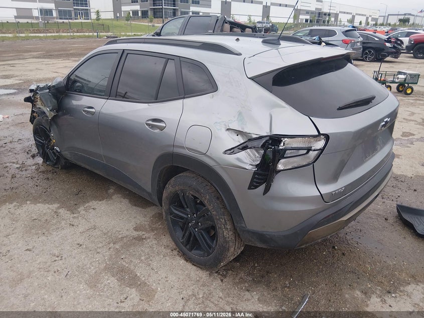 2025 Chevrolet Trax VIN KL77LKEP4SC331203 IAAI salvage auction — LEFT SIDE, Salvage (Texas), sold $4,025 on 2026-07-21 (photo 3)