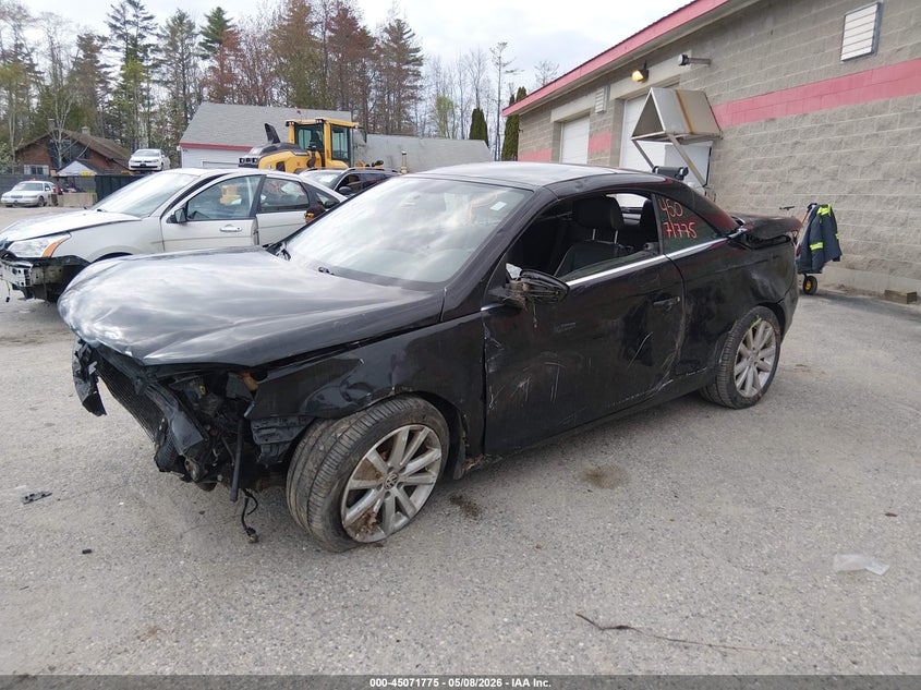 2009 Volkswagen Eos VIN WVWBA71F69V003924 IAAI salvage auction — FRONT END, Salvage (Maine), sold $25 on 2026-07-06 (photo 2)