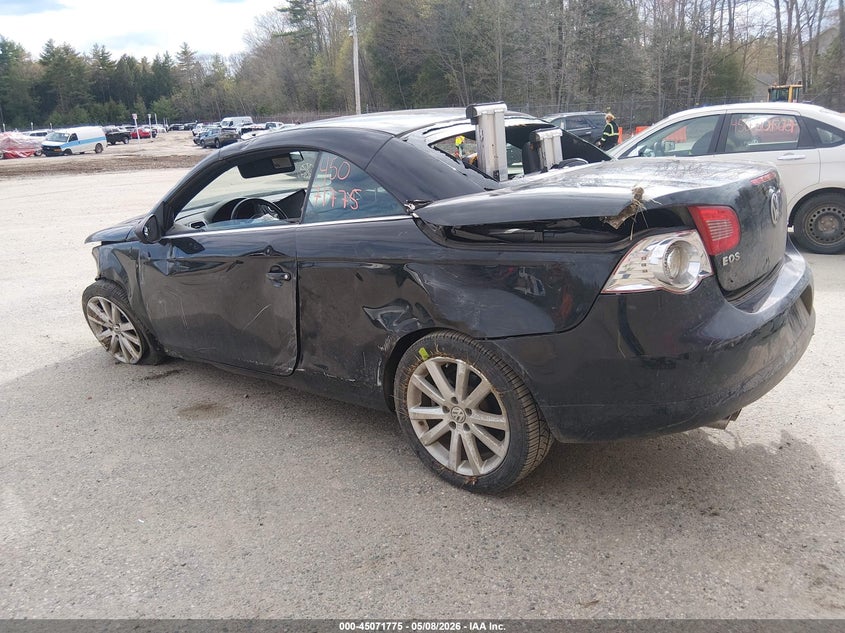 2009 Volkswagen Eos VIN WVWBA71F69V003924 IAAI salvage auction — FRONT END, Salvage (Maine), sold $25 on 2026-07-06 (photo 3)