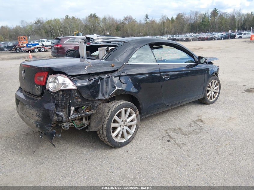2009 Volkswagen Eos VIN WVWBA71F69V003924 IAAI salvage auction — FRONT END, Salvage (Maine), sold $25 on 2026-07-06 (photo 4)