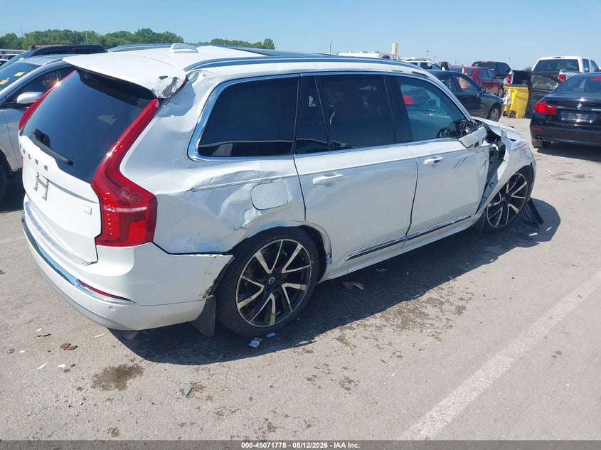 2022 Volvo Xc90 VIN YV4H600Z3N1848677 IAAI salvage auction — ROLLOVER, Junk (Missouri), sold $625 on 2026-07-31 (photo 4)