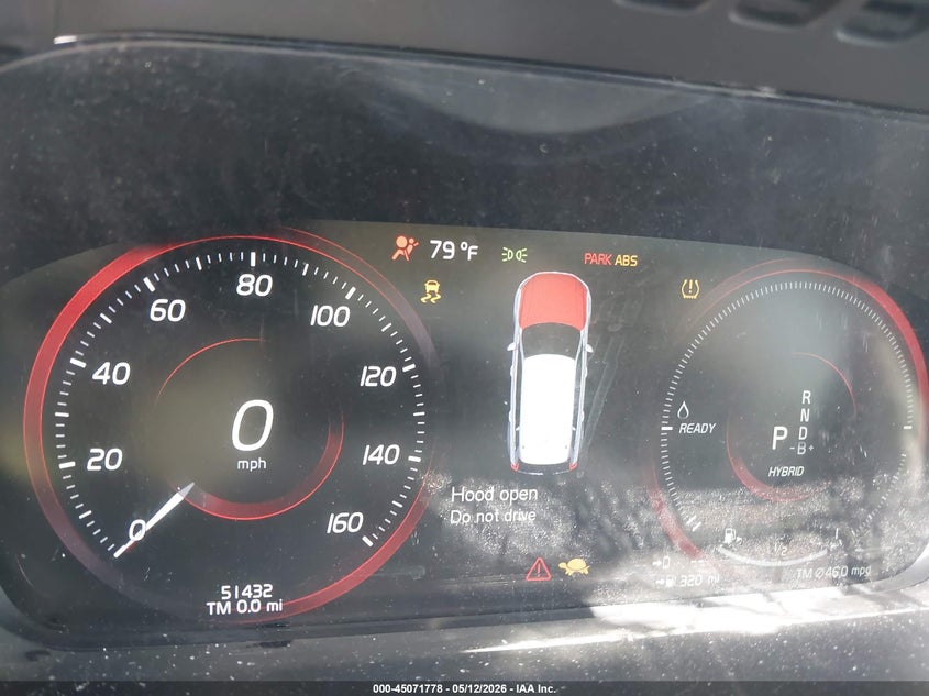 2022 Volvo Xc90 VIN YV4H600Z3N1848677 IAAI salvage auction — ROLLOVER, Junk (Missouri), sold $625 on 2026-07-31 (photo 7)
