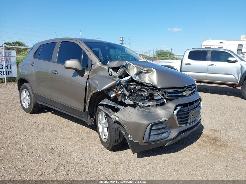 2022 Chevrolet Trax VIN KL7CJNSM4NB516152 IAAI salvage auction — RIGHT FRONT, Salvage (Texas), sold $1,625 on 2026-07-21 (photo 1)