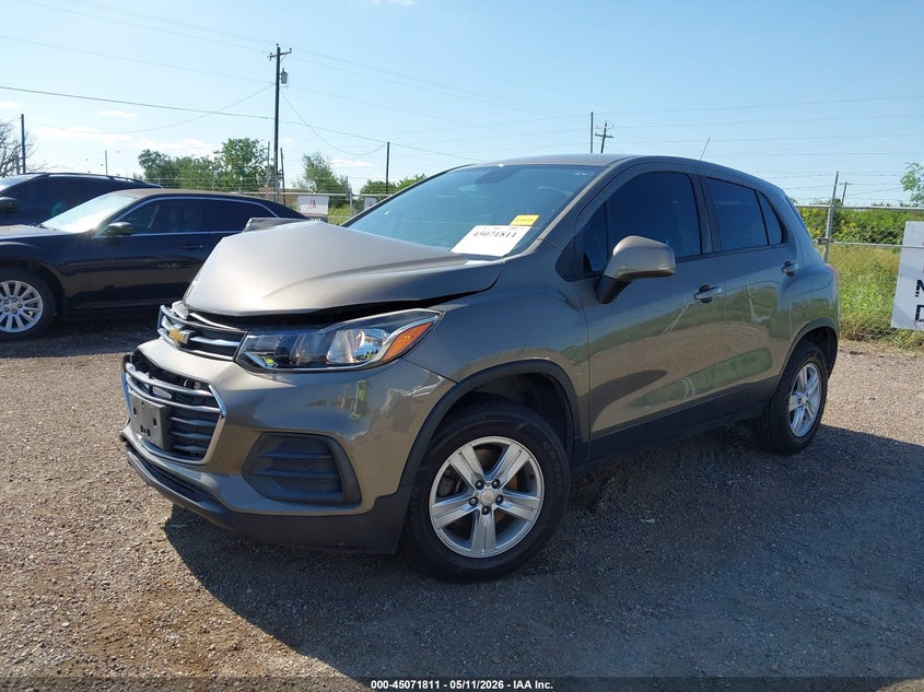 2022 Chevrolet Trax VIN KL7CJNSM4NB516152 IAAI salvage auction — RIGHT FRONT, Salvage (Texas), sold $1,625 on 2026-07-21 (photo 2)