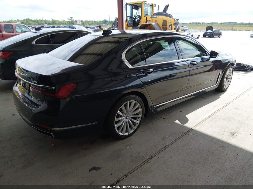 2020 BMW 7er VIN WBA7T2C09LGF96637 IAAI salvage auction — FRONT END, Salvage Title, sold $13,900 on 2026-09-11 (photo 4)