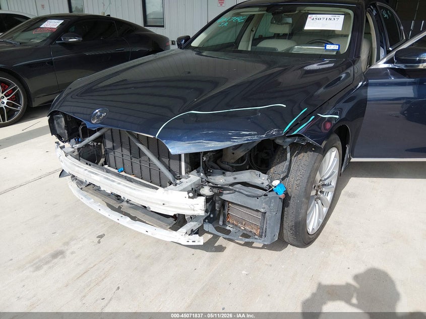 2020 BMW 7er VIN WBA7T2C09LGF96637 IAAI salvage auction — FRONT END, Salvage Title, sold $13,900 on 2026-09-11 (photo 6)