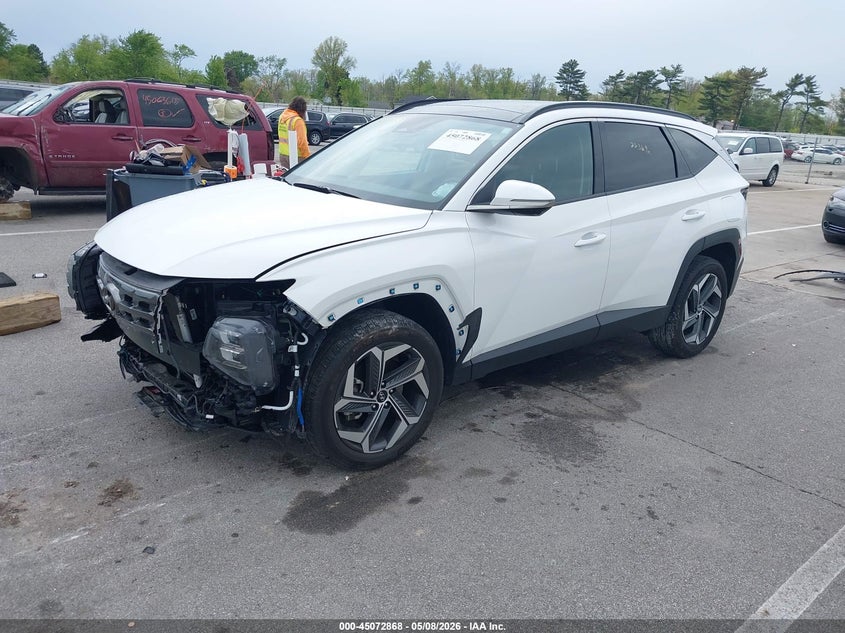 2024 Hyundai Tucson VIN 5NMJECDE5RH431119 IAAI salvage auction — FRONT END, Salvage (Indiana), sold $7,850 on 2026-07-18 (photo 2)