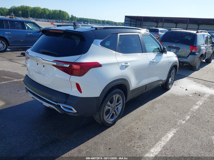 2022 Kia Seltos VIN KNDEUCAA9N7344864 IAAI salvage auction — LEFT SIDE, Salvage (Kentucky), sold $8,100 on 2026-07-30 (photo 4)