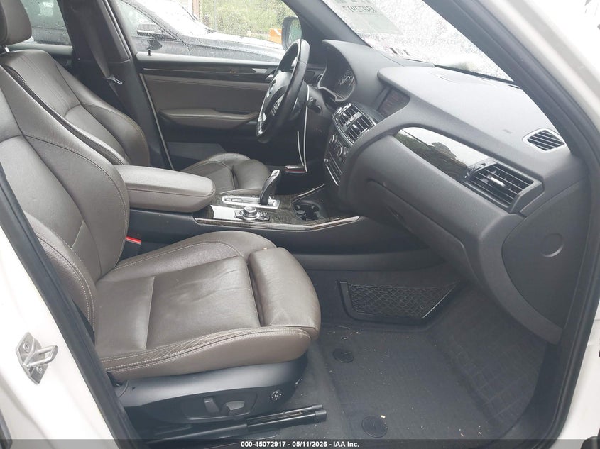 2014 BMW X3 VIN 5UXWX9C52E0D21015 IAAI salvage auction — LEFT FRONT, Salvage - Greater Than 75% (Maryland), sold $1,500 on 2026-07-16 (photo 5)