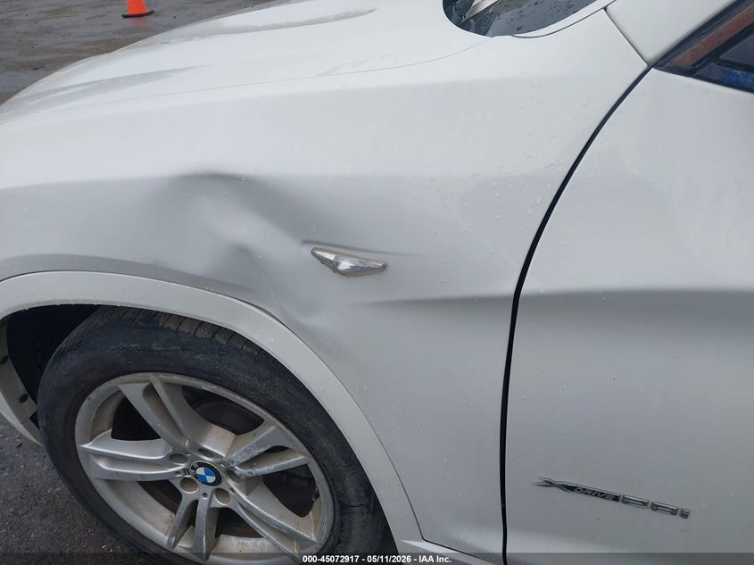 2014 BMW X3 VIN 5UXWX9C52E0D21015 IAAI salvage auction — LEFT FRONT, Salvage - Greater Than 75% (Maryland), sold $1,500 on 2026-07-16 (photo 6)