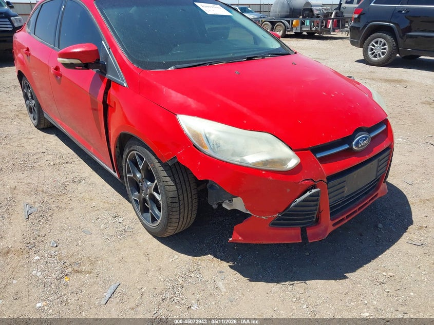 2014 Ford Focus VIN 1FADP3F27EL299540 IAAI salvage auction — REAR END, Original (Texas), sold $650 on 2026-07-27 (photo 6)