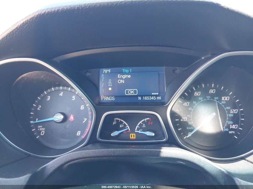 2014 Ford Focus VIN 1FADP3F27EL299540 IAAI salvage auction — REAR END, Original (Texas), sold $650 on 2026-07-27 (photo 7)
