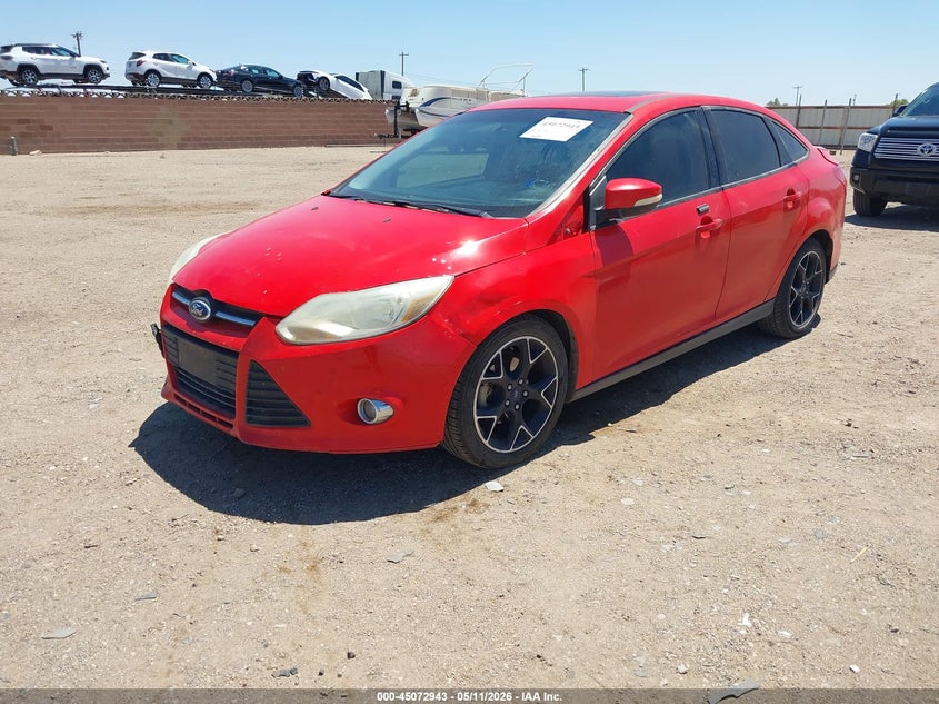 2014 Ford Focus VIN 1FADP3F27EL299540 IAAI salvage auction — REAR END, Original (Texas), sold $225 on 2026-07-26 (photo 2)