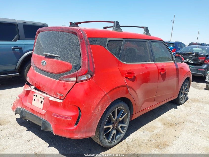 2021 Kia Soul VIN KNDJ63AU7M7127248 IAAI salvage auction — LEFT SIDE, Salvage (Texas), sold $2,000 on 2026-07-21 (photo 4)