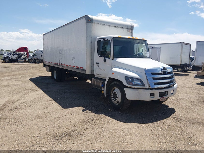 2017 Hino 258/268 VIN 5PVNJ8JV7H4S65305 IAAI salvage auction — Unknown, Clear (Colorado), sold $25 on 2026-07-29 (photo 1)