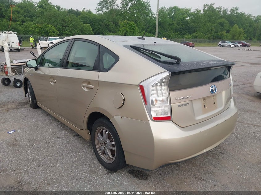 2010 Toyota Prius VIN JTDKN3DU5A0041296 IAAI salvage auction — NORMAL WEAR, Clear (California), sold $675 on 2026-07-28 (photo 3)