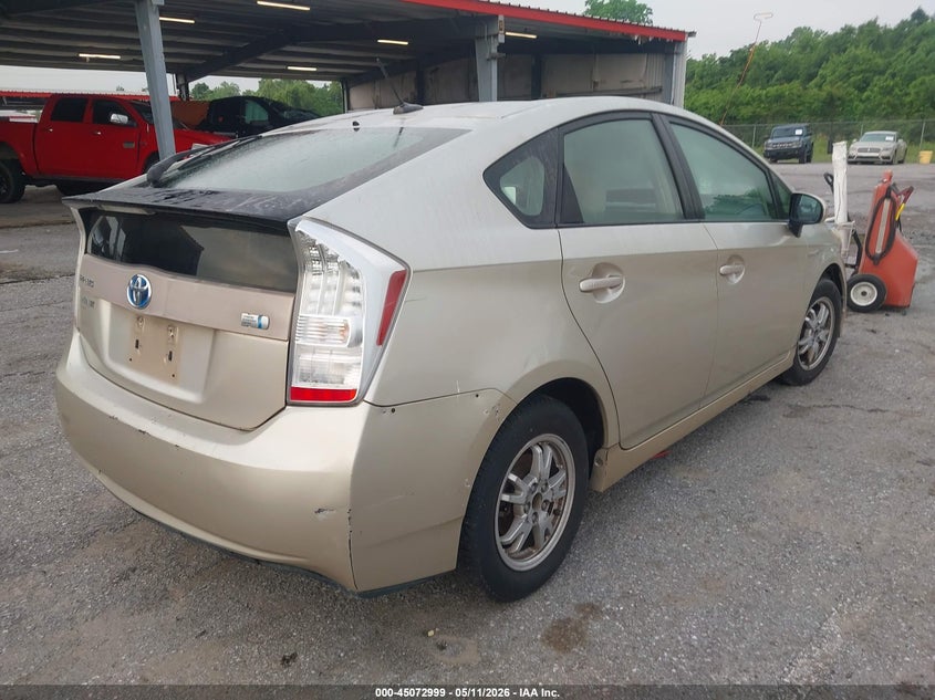2010 Toyota Prius VIN JTDKN3DU5A0041296 IAAI salvage auction — NORMAL WEAR, Clear (California), sold $675 on 2026-07-28 (photo 4)