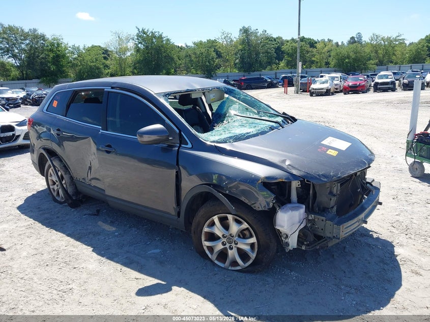 2015 Mazda Cx-9 VIN JM3TB2CA1F0455544 IAAI salvage auction — ROLLOVER, Rebuildable (Florida), sold $300 on 2026-07-09 (photo 1)