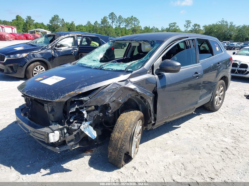 2015 Mazda Cx-9 VIN JM3TB2CA1F0455544 IAAI salvage auction — ROLLOVER, Rebuildable (Florida), sold $300 on 2026-07-09 (photo 2)