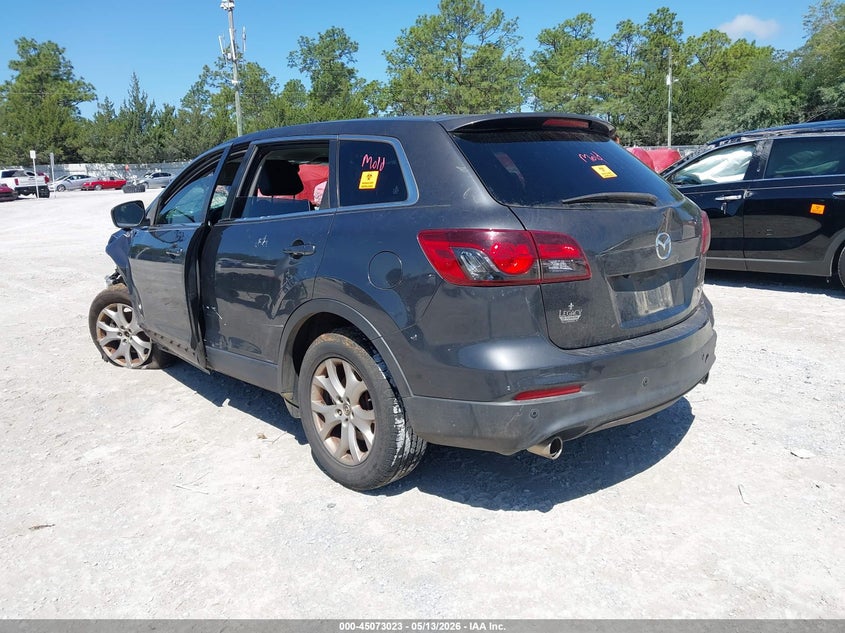 2015 Mazda Cx-9 VIN JM3TB2CA1F0455544 IAAI salvage auction — ROLLOVER, Rebuildable (Florida), sold $300 on 2026-07-09 (photo 3)