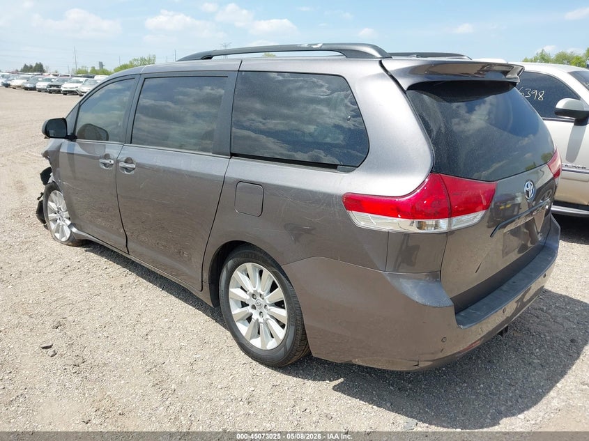 2013 Toyota Sienna VIN 5TDDK3DC5DS063180 IAAI salvage auction — LEFT FRONT, Salvage (Illinois), sold $2,000 on 2026-07-22 (photo 3)