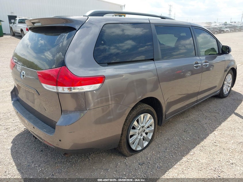 2013 Toyota Sienna VIN 5TDDK3DC5DS063180 IAAI salvage auction — LEFT FRONT, Salvage (Illinois), sold $2,000 on 2026-07-22 (photo 4)