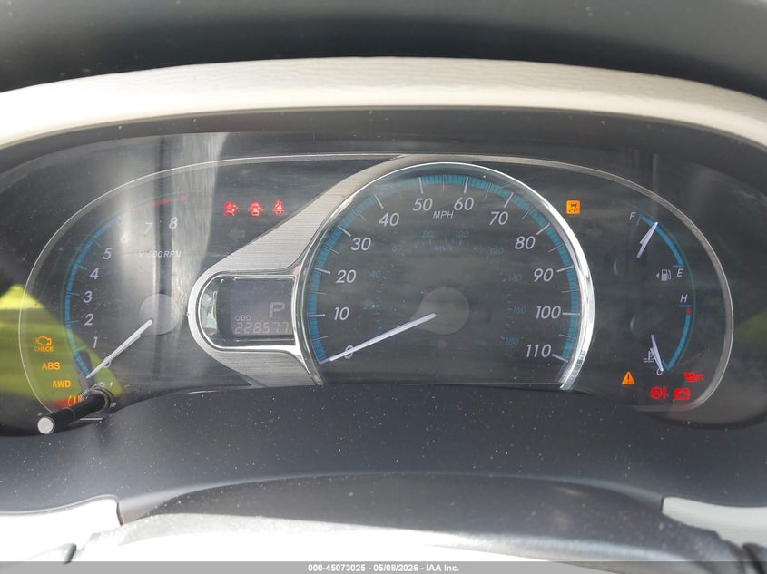 2013 Toyota Sienna VIN 5TDDK3DC5DS063180 IAAI salvage auction — LEFT FRONT, Salvage (Illinois), sold $2,000 on 2026-07-22 (photo 7)