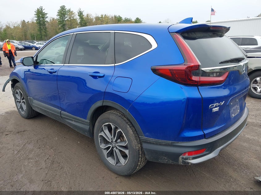 2021 Honda Cr-v VIN 7FARW2H80ME001592 IAAI salvage auction — FRONT END, Salvage (Massachusetts), sold $9,200 on 2026-07-24 (photo 3)