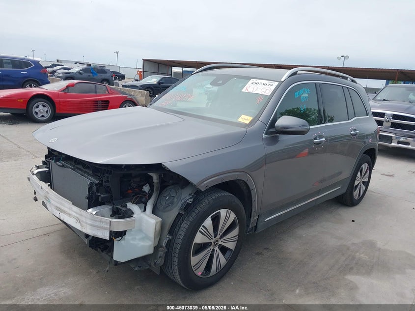 2023 Mercedes-benz VIN W1N9M0CBXPN053447 IAAI salvage auction — FRONT END, Original (Texas), sold $11,500 on 2026-07-16 (photo 2)