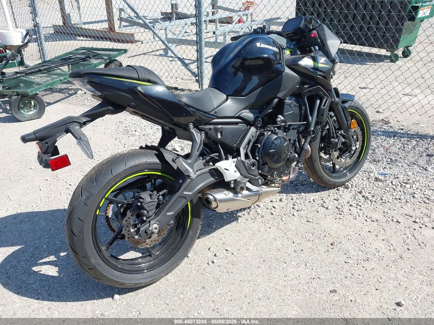 2024 Kawasaki Er VIN ML5EREP12RDAD5144 IAAI salvage auction — REAR END, Junk Bill Of Sale Mv2459 (Wisconsin), sold $750 on 2026-07-21 (photo 4)