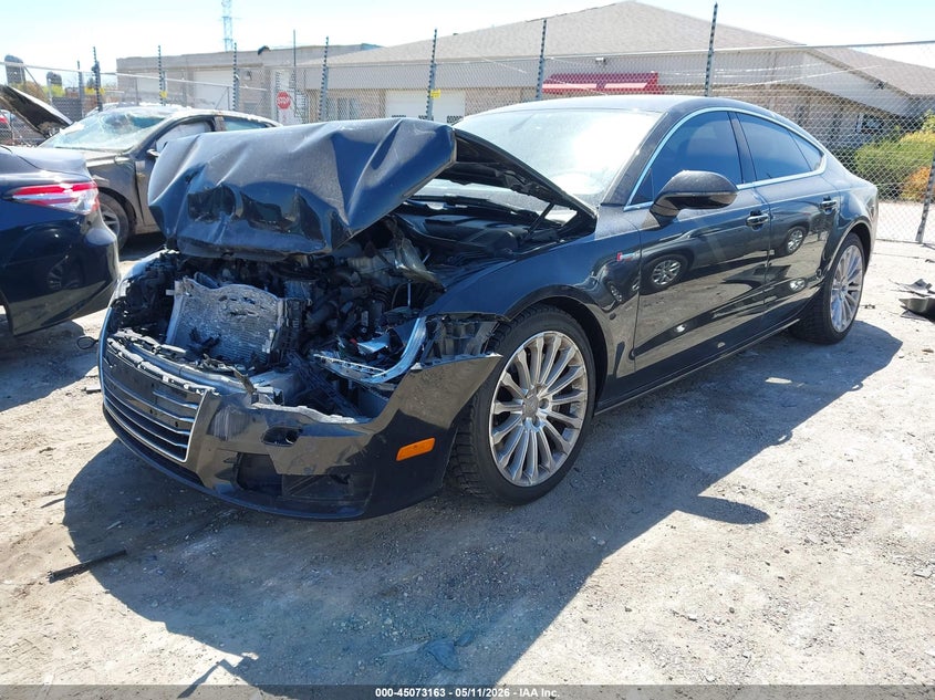 2013 Audi A7 VIN WAUYGAFCXDN024009 IAAI salvage auction — FRONT END, Junk Bill Of Sale Mv2459 (Wisconsin), sold $400 on 2026-07-21 (photo 2)