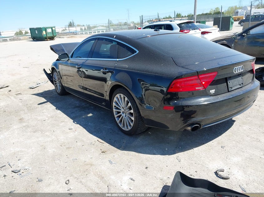 2013 Audi A7 VIN WAUYGAFCXDN024009 IAAI salvage auction — FRONT END, Junk Bill Of Sale Mv2459 (Wisconsin), sold $400 on 2026-07-21 (photo 3)