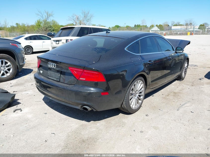 2013 Audi A7 VIN WAUYGAFCXDN024009 IAAI salvage auction — FRONT END, Junk Bill Of Sale Mv2459 (Wisconsin), sold $400 on 2026-07-21 (photo 4)