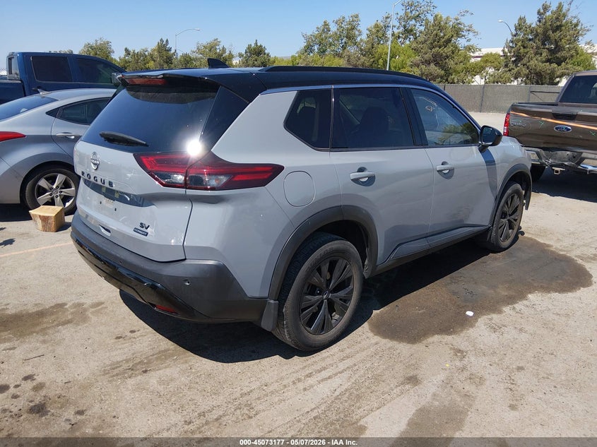 2023 Nissan Rogue VIN JN8BT3BA4PW009125 IAAI salvage auction — FRONT END, Salvage (California), sold $7,200 on 2026-07-13 (photo 4)