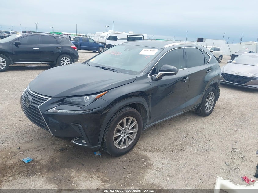 2021 Lexus Nx VIN JTJDARBZ3M2195520 IAAI salvage auction — REAR END, Original (Texas), sold $8,600 on 2026-07-22 (photo 2)
