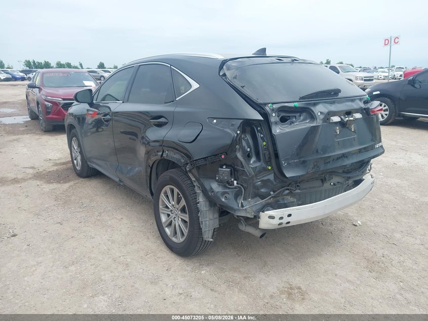 2021 Lexus Nx VIN JTJDARBZ3M2195520 IAAI salvage auction — REAR END, Original (Texas), sold $8,600 on 2026-07-22 (photo 3)