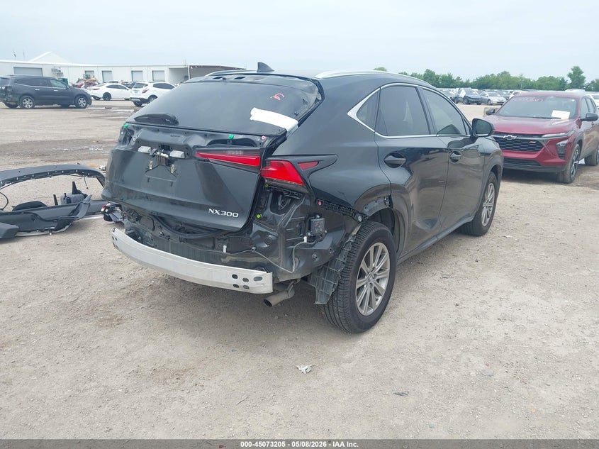 2021 Lexus Nx VIN JTJDARBZ3M2195520 IAAI salvage auction — REAR END, Original (Texas), sold $8,600 on 2026-07-22 (photo 4)