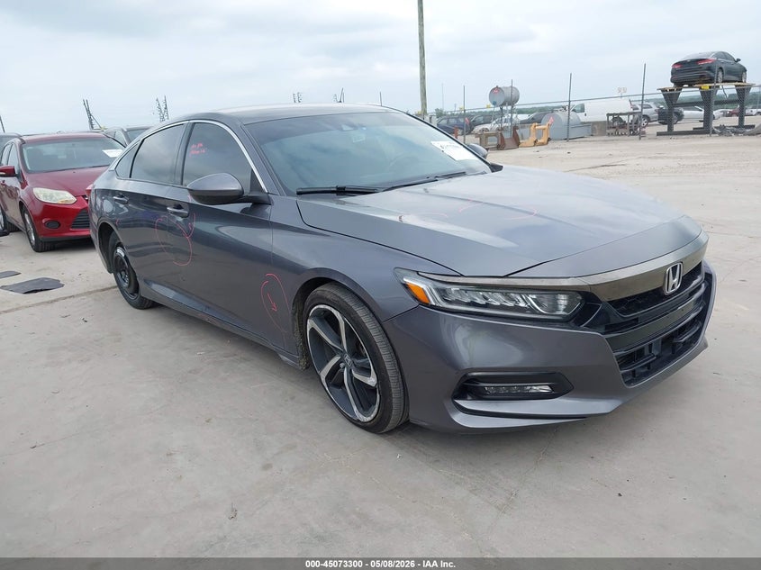 2018 Honda Accord VIN 1HGCV1F30JA044907 — IAAI salvage auction photo