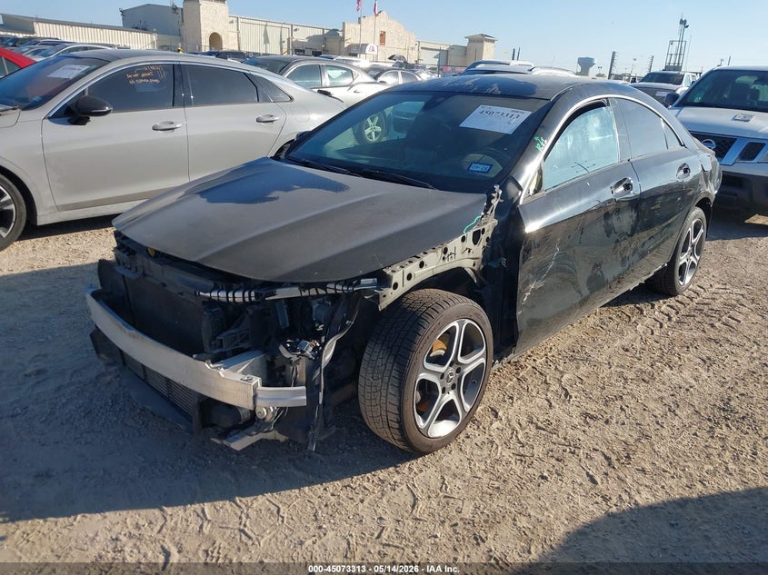 2019 Mercedes-benz Cla-klasse VIN WDDSJ4EB0KN710860 IAAI salvage auction — FRONT & REAR, Original (Texas), sold $2,150 on 2026-07-29 (photo 2)