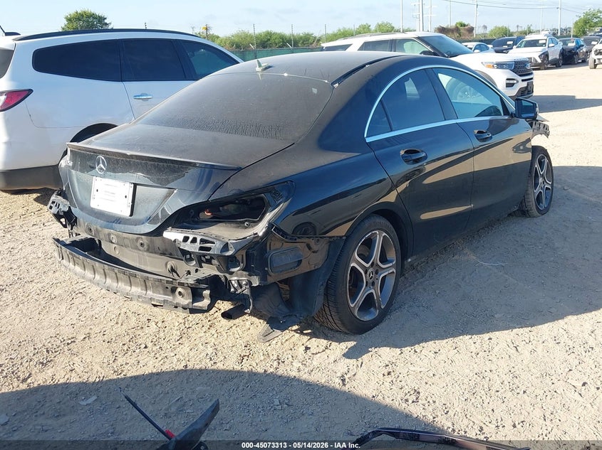 2019 Mercedes-benz Cla-klasse VIN WDDSJ4EB0KN710860 IAAI salvage auction — FRONT & REAR, Original (Texas), sold $2,150 on 2026-07-29 (photo 4)